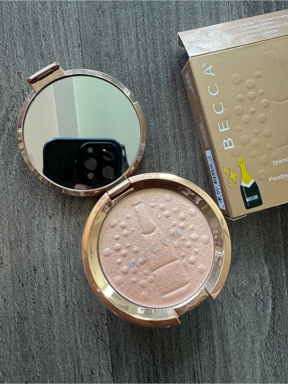 BECCA Rose Gold Shimmering Skin Perfector Highlighter